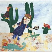 Desert Discoveries . Ilustrație pentru copii de Laura - 04.14.2020