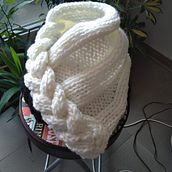 Tejido de cuello a dos agujas - @vivirtejiendo. Un proyecto de Tejido de Judith García Nuñez - 29.03.2020