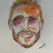 Mi Proyecto del curso: Cuaderno de retratos en acuarela. Watercolor Painting project by mauxigprofe - 04.16.2020