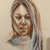 Mi Proyecto del curso: Retrato artístico en acuarela. Un proyecto de Animación de Núria González - 15.04.2020