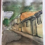 Mi Proyecto del curso: Paisajes urbanos en acuarela. Un proyecto de Arquitectura de Fernando Vera - 01.05.2020