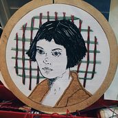 Mi Proyecto del curso: Creación de retratos bordados. Un proyecto de Bordado e Ilustración tradicional de belen_elizeche_1 - 16.04.2020