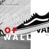 UI Concept Vans. Un proyecto de UX / UI de Ahirton Cespedes Rojas - 16.04.2020