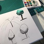 Mi Proyecto del curso: Dibujo para principiantes nivel -1. Desenho projeto de Laura Ventosa Marsol - 16.04.2020