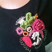Mi Proyecto del curso: Técnicas avanzadas de bordado: puntadas y composiciones con volumen. Embroider project by Coty Müller-hidalgo - 04.16.2020