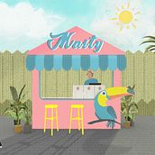 My project in Graphic Representation of Architectural Projects course. Digital Illustration project by Moon Nguyễn - 04.24.2020