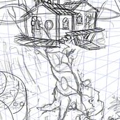 Mi Proyecto del curso: Concept Art: introducción al diseño de escenarios. Un progetto di Animazione, Arte concettuale, Design digitale e Pittura digitale di pxl_canibal - 16.04.2020