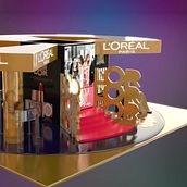 Stand - Loreal. 3D project by Mario del Barrio Tejeda - 04.16.2020