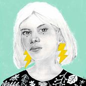 Mi Proyecto del curso: Retrato con lápiz, técnicas de color y Photoshop. Un progetto di Illustrazione tradizionale di andrius.lms - 17.04.2020