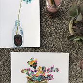 Water color practice . Un proyecto de Pintura a la acuarela de Dita Kalniņa - 17.04.2020