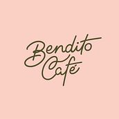 Bendito Café. Projekt z dziedziny Br, ing i ident, fikacja wizualna, Projektowanie logot, pów,  Pismo dekorac i jne użytkownika Andrea Vega - 11.02.2020