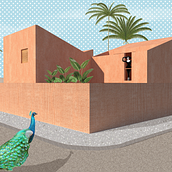 Mi Proyecto del curso: Representación gráfica de proyectos arquitectónicos. Architecture, Graphic Design, Interior Architecture, Interior Design, L, scape Architecture, Collage, Digital Architecture, and Architectural Illustration project by Eduardo Chinchilla - 04.16.2020