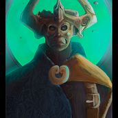 La mascara de Vercingetorix; para el curso de nacho yague.. Concept Art project by Paul Steven Garcia Lopez - 04.16.2020