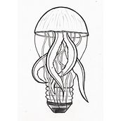 Proyecto N.02:LaBombilla. Traditional illustration project by Verónica Martín - 04.17.2020