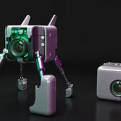 Mi Proyecto del curso: Introducción al modelado hard surface. 3D, 3D Design, and 3D Character Design project by Sebastian Esteban - 05.17.2020