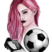 Girl power.. Collage, Pencil Drawing, Artistic Drawing, Portrait Drawing, Realistic Drawing, Traditional illustration, and Watercolor Painting project by Julieta Muñoz - 04.18.2020