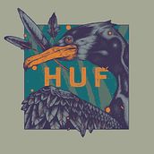 HUF GraphicContent Contest. Drawing, Artistic Drawing, Realistic Drawing, Graphic Design, and Traditional illustration project by Pedro Pérez Mendoza - 04.18.2020