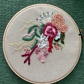 Mi Proyecto del curso: Técnicas avanzadas de bordado: puntadas y composiciones con volumen. Un projet de Broderie de Roselina Hernandez Ferrandiz - 18.04.2020
