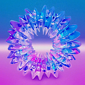 Organic neon spherical loop animation. 3D, 3D Animation, 3D Modeling, Animation, 3D Design, and Motion Graphics project by Mayank Kapoor - 04.18.2020