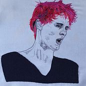 Matthew Bellamy. Embroider project by chakgonzalo - 04.18.2020