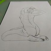 Mi Proyecto del curso: Dibujo anatómico para principiantes. Een project van  Beeldende kunst y Tekening met potlood van agustina3968 - 18.04.2020
