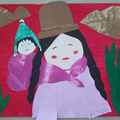 La Tierra de las Papas. Un progetto di Collage di Victoria Moreno - 18.04.2020