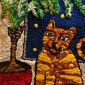 Técnicas de bordado: ilustrando con hilo y aguja: Proyecto final. Embroider, and DIY project by emmorpab - 04.20.2020