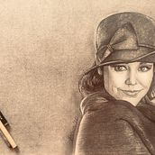Mi Proyecto del curso: Retrato realista con lápiz de grafito. Pencil Drawing project by Yess - 04.19.2020