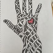 LaDamita - my first "on going" final project in Drawing for Beginners Level -1 course. Drawing project by Iraima Guedez Alonso - 04.19.2020