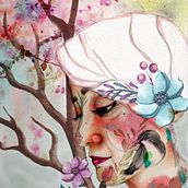 Mi Proyecto del curso: Retrato ilustrado en acuarela. Un proyecto de Pintura a la acuarela y Pintura digital de maryrivsol - 19.04.2020