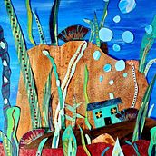 My project in Story Illustration with Paper course. Traditional illustration, Collage, Paper Craft, Children's Illustration, Creating with Kids, and Narrative project by Kristen Mroz - 04.20.2020