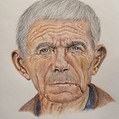 Mi Proyecto del curso:  Retrato realista con lápices de colores.  project by apvdelfin - 05.11.2020
