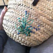 Mi Proyecto del curso: Bordado y personalización de accesorios . Embroider project by mar.lloveras - 04.20.2020