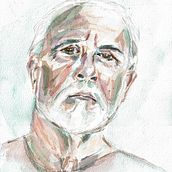 Mi Proyecto del curso: Retrato artístico en acuarela. Traditional illustration project by Sara Durán - 04.20.2020