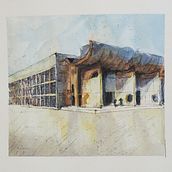 Final Project_Palace Of Assembly_LeCorbusier. Un proyecto de Arquitectura de Xènia Armengol - 20.04.2020