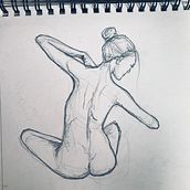 Cuerpo humano 2. Drawing project by Ale Ubieta - 04.20.2020