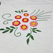 Meu projeto do curso: Técnicas básicas de bordado: pontos, composições e escalas cromáticas. Arts, Crafts, and Embroider project by claudiasusy - 05.01.2020