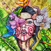 LAPÜ / Sueños . Fine Arts, Traditional illustration, and Animation project by Davier Pérez Reynoso - 12.14.2021
