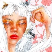 My project in Illustrated Portrait in Watercolor course. Un proyecto de Ilustración digital y Pintura a la acuarela de nikkifontainearts - 21.04.2020