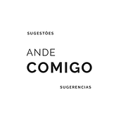 Meu projeto do curso: Ande Comigo! Curadoria de conteúdos.. Communication project by Anderson Fernando Mendes da Silva - 04.14.2020