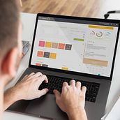 Diseño app gestión. App Design, Web Design, and UX / UI project by Alia Morais Román - 05.21.2017