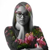 ILUMINACIÓN Y DOBLE EXPOSICIÓN. Een project van  Creativiteit,  Ontwerp y Portretfotografie van Abdiel Rangel - 21.04.2020