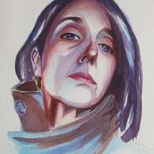 Mi Proyecto del curso: Retrato artístico en acuarela. Watercolor Painting project by Antonio Trujillo Miranda - 04.27.2020