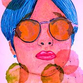 Mi Proyecto del curso: Retrato ilustrado en acuarela. Een project van Traditionele illustratie van Belen Pevida Artime - 19.04.2020