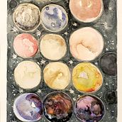 Meu projeto do curso: Criação de paletas de cores com aquarela. Un proyecto de Pintura a la acuarela de MARIZE LECHUGA DE MORAES BORANGADominium Engenharia BORANGA - 04.05.2020