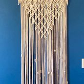 Mi Proyecto del curso: Macramé: nudos básicos y complejos . Arts, and Crafts project by Blanca Elena López Díaz - 05.19.2020