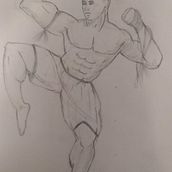 Mi Proyecto del curso: Ilustración para cómics: anatomía de un superhéroe . % Martín Ratto tarafından hazırlanan Kalem Çizimi projesi - 04.22.2020