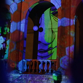 Triángulo Interactivo - Museos en la noche 2014. Projekt z dziedziny  Animacja, Sztuka miejska, Concept art, Ed, cja filmów, Multimedia i Film użytkownika Cristian Serron - 12.12.2014