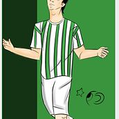 Jugador Globo. Een project van Digitale tekening y Ontwerp van personages van Ricardo Díaz Ovalle - 22.04.2020
