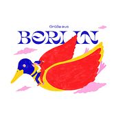 Greetings from Berlin. Traditional illustration, and Lettering project by Jabier Rodriguez - 04.22.2020